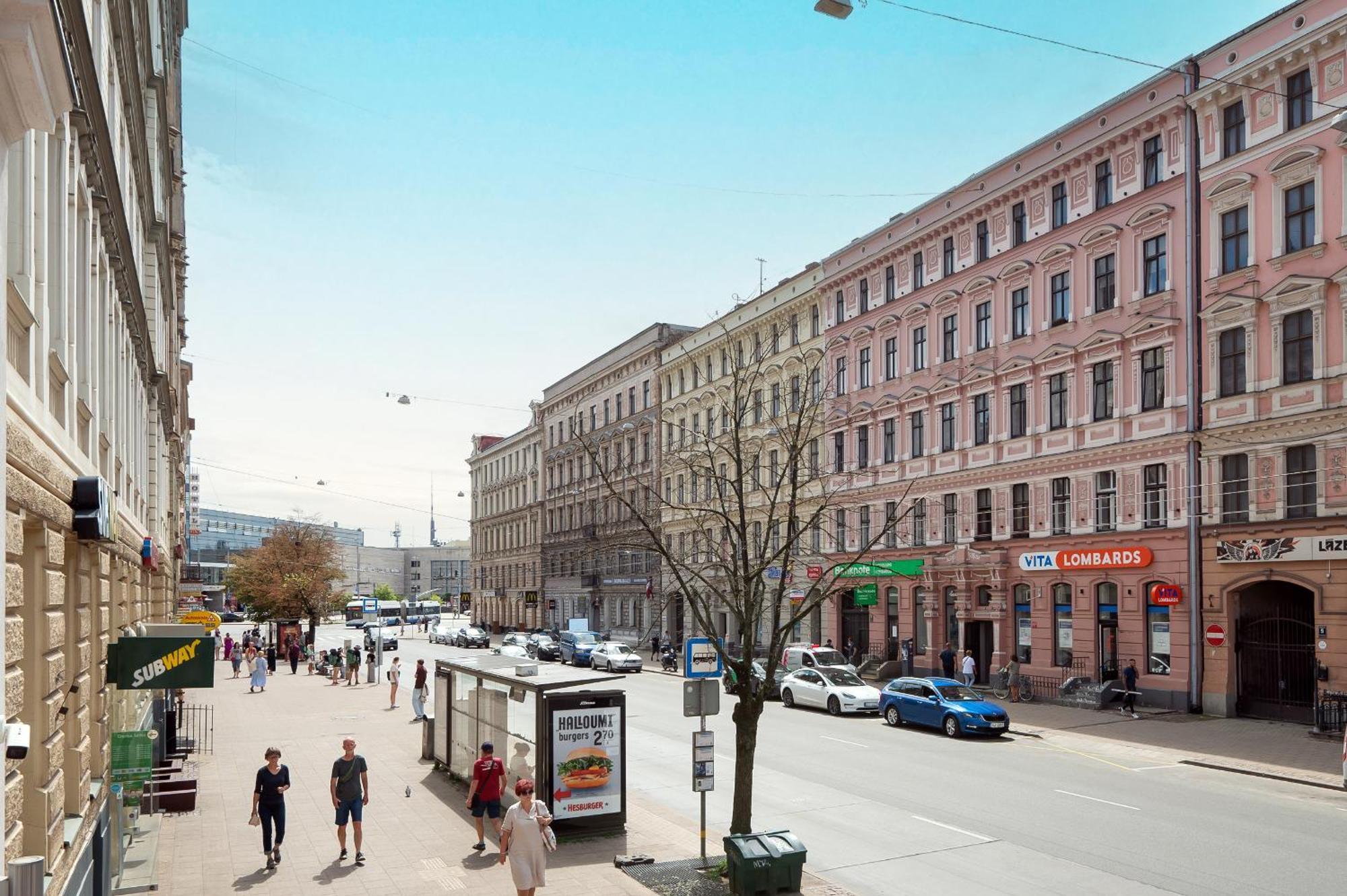 Lovely Studio Apartment In The Heart Of Riga Buitenkant foto